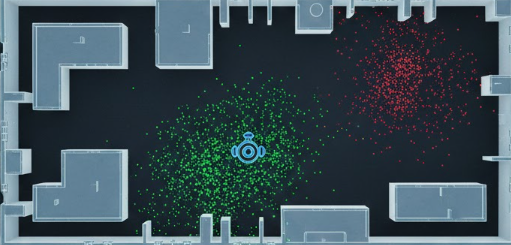 Particle Filter-Based Robot Localization Simulator